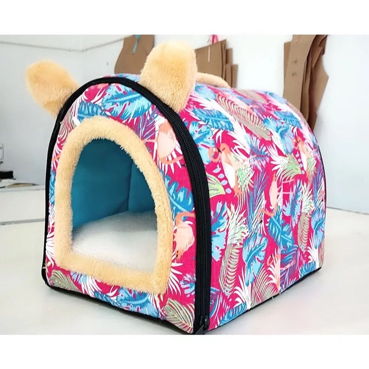 Pet kennel cat litter