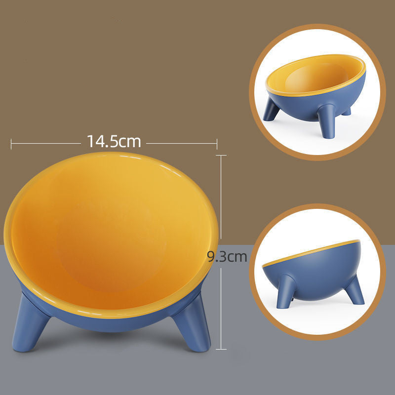 Cat Dog Bowl With Stand Pet