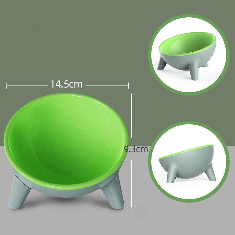 Cat Dog Bowl With Stand Pet