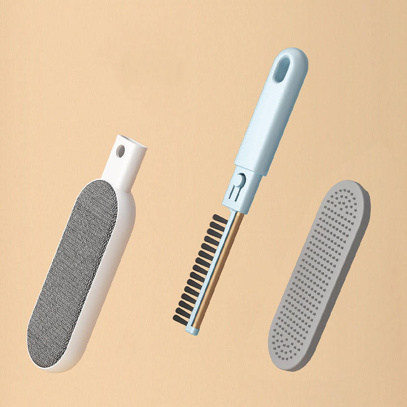 Double-Sided Clothing  Dust Hair Removal Brush