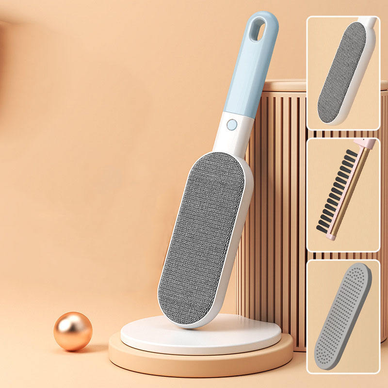 Double-Sided Clothing  Dust Hair Removal Brush